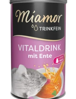 24 x Miamor Trinkfein Vitaldrink mit Ente 135ml