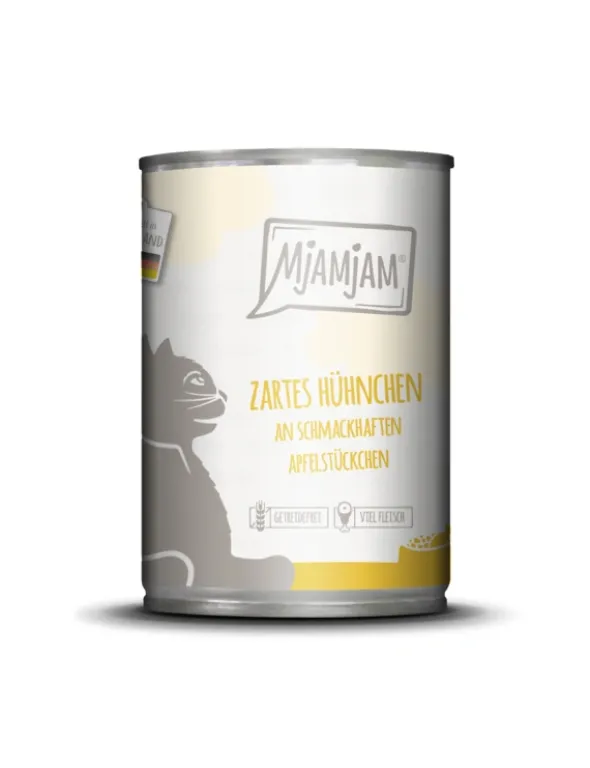 6 x MjAMjAM Huhn mit Apfel 400g