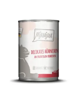 6 x MjAMjAM Huhn mit Erdbeere 400g