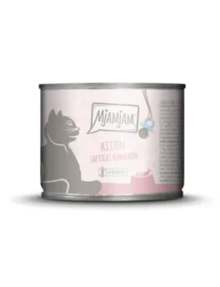 6 x MjAMjAM Kitten Huhn mit Lachsöl 200g