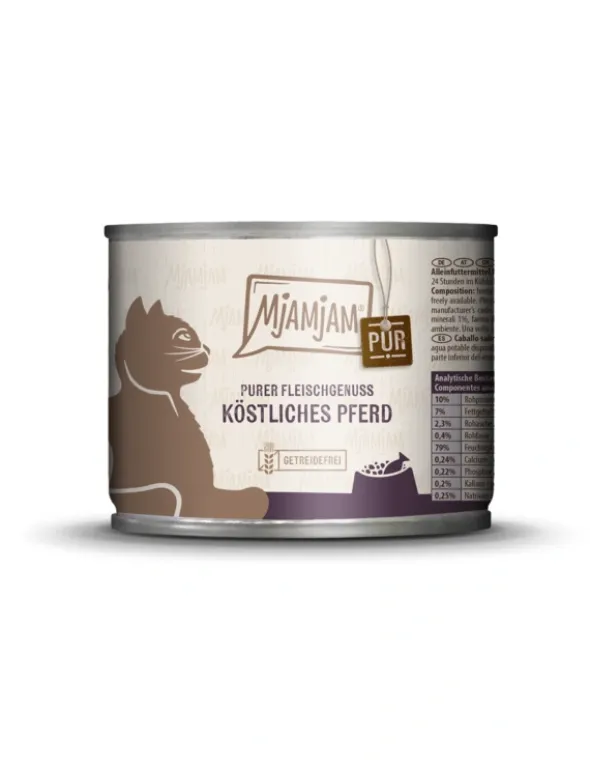 6 x MjAMjAM PUR Pferd 200g