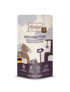 12 x MjAMjAM PUR Quetschie Pferd 125g
