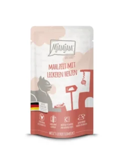12 x MjAMjAM Quetschie Herzen 125g