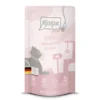 12 x MjAMjAM Quetschie Kitten Huhn mit Lachsöl 125g