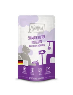 12 x MjAMjAM Quetschie Truthahn mit Möhren 125g