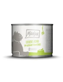 6 x MjAMjAM Rind mit Kürbis & Hühnerleber 200g