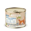 6 x NATURplus Adult Huhn mit Forelle & Karotten 200g