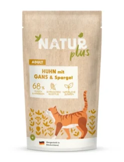 12 x NATURplus Adult Huhn mit Gans & Spargel 125g
