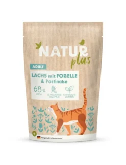 12 x NATURplus Adult Lachs & Forelle mit Pastinake 85g