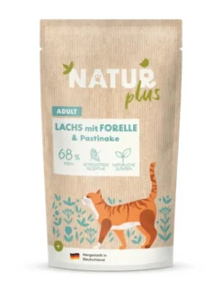 12 x NATURplus Adult Lachs mit Forelle & Pastinake 125g
