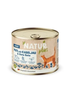 6 x NATURplus Adult Pute mit Kabeljau & Rote Bete 200g