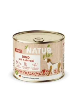 6 x NATURplus Adult Rind mit Kohlrabi 200g