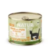 6 x NATURplus Bio Adult Huhn mit Pute & Karotte 200g