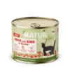 6 x NATURplus Bio Adult Huhn mit Rind & Kürbis 200g