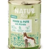 6 x NATURplus Bio Senior Huhn & Pute mit Kürbis 400g