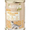 6 x NATURplus Kitten Huhn mit Pute & Kürbis 400g