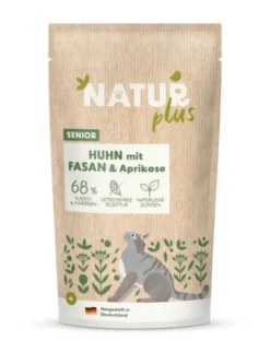 12 x NATURplus Senior Huhn mit Fasan & Aprikose 125g