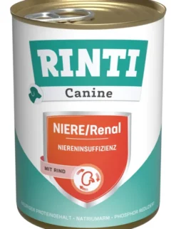 12 x RINTI Canine NIERE/Renal Rind 400g