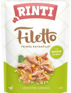 24 x RINTI Filetto Ente, Gemüse 100g