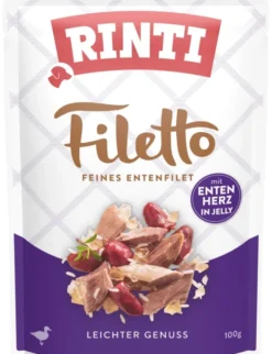 24 x RINTI Filetto Ente & Herz 100g