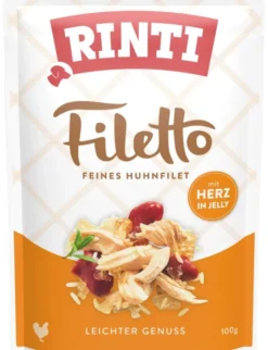 24 x RINTI Filetto Huhn & Herz 100g