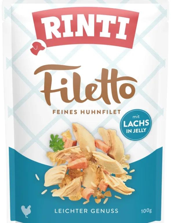 24 x RINTI Filetto Huhn & Lachs 100g