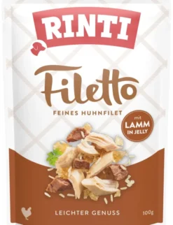 24 x RINTI Filetto Huhn & Lamm 100g