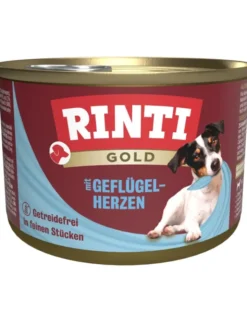 12 x RINTI Gold Geflügelherzen 185g