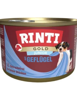 12 x RINTI Gold Junior Geflügel 185g