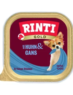 16 x RINTI Gold Mini Huhn & Gans 100g