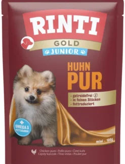 10 x RINTI Gold Mini Junior Huhn 100g