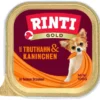 16 x RINTI Gold Mini Kaninchen & Truthahn 100g