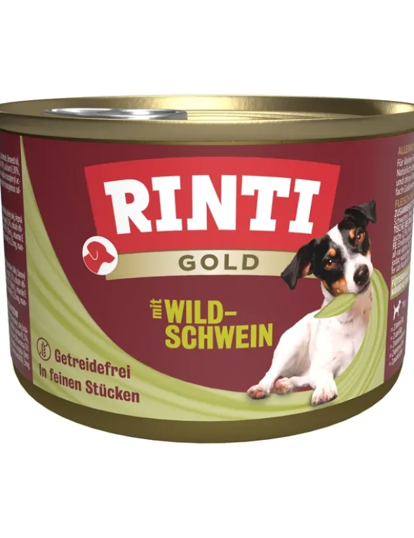 12 x RINTI Gold Wildschwein 185g