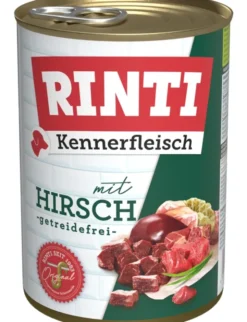 12 x RINTI Kennerfleisch Hirsch 400g