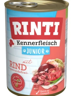 12 x RINTI Kennerfleisch Junior Rind 400g