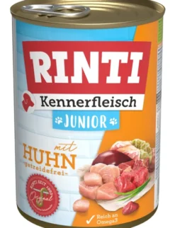 12 x RINTI Kennerfleisch Junior Huhn 400g