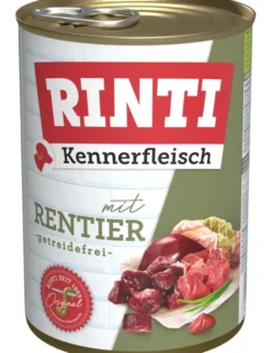 12 x RINTI Kennerfleisch Rentier 400g