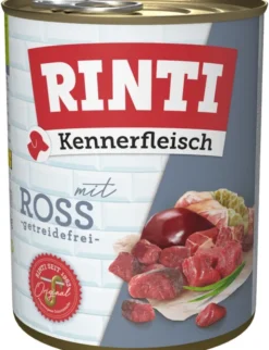 12 x RINTI Kennerfleisch Ross/Pferd 800g