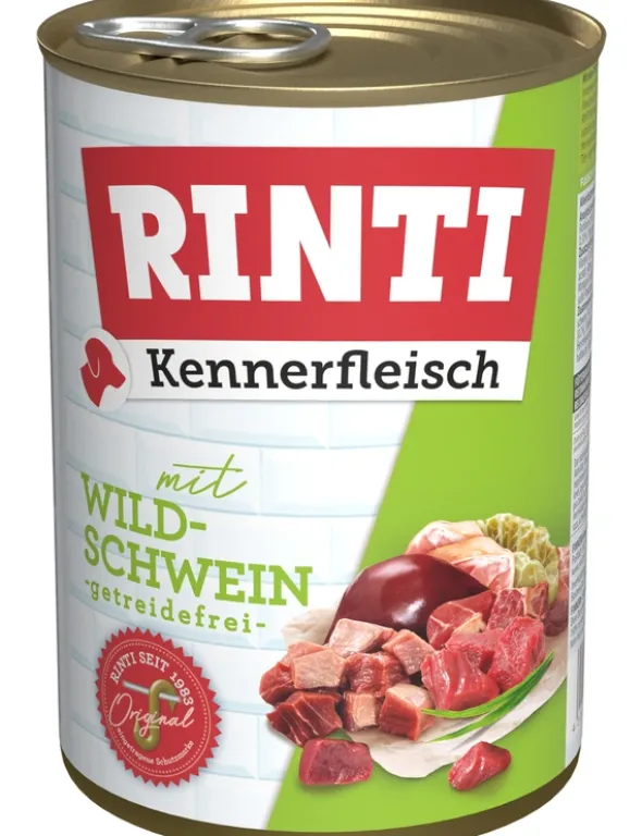 12 x RINTI Kennerfleisch Wildschwein 400g