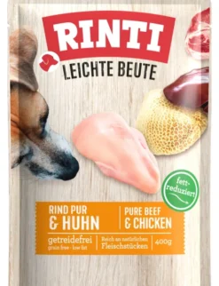 10 x RINTI Leichte Beute Rind, Huhn 400g