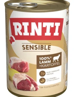 12 x RINTI Sensible Lamm & Kartoffel 400g