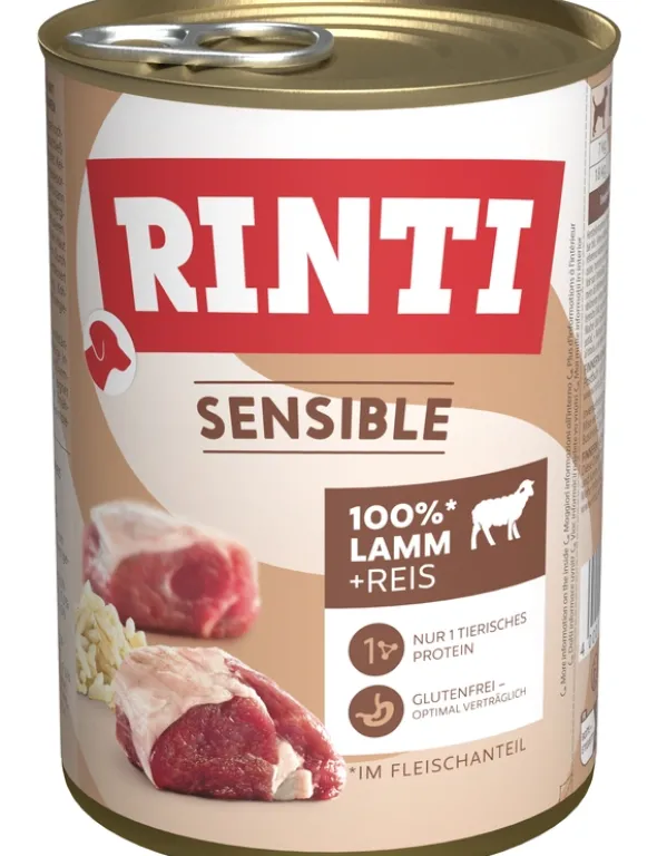 12 x RINTI Sensible Lamm & Reis 400g