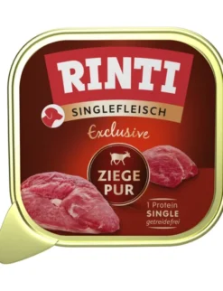 10 x RINTI Singlefleisch Exclusive Ziege 150g