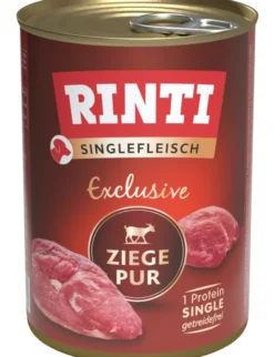 12 x RINTI Singlefleisch Exclusive Ziege 400g