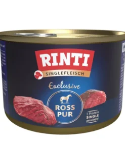 12 x RINTI Singlefleisch Exclusive Ross/Pferd 185g