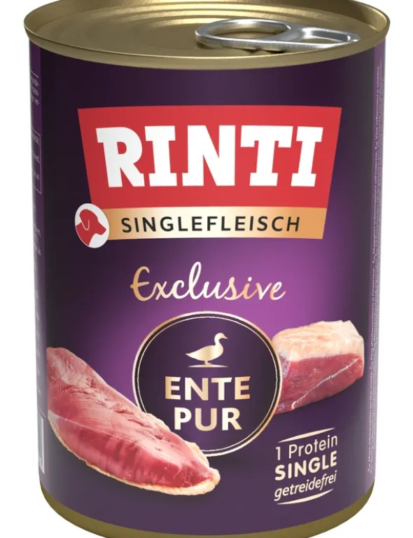 12 x RINTI Singlefleisch Exclusive Ente 400g