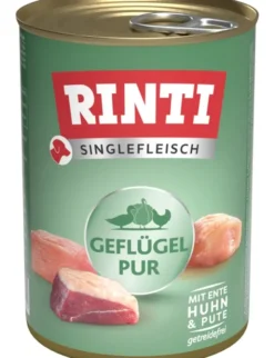12 x RINTI Singlefleisch Geflügel 400g