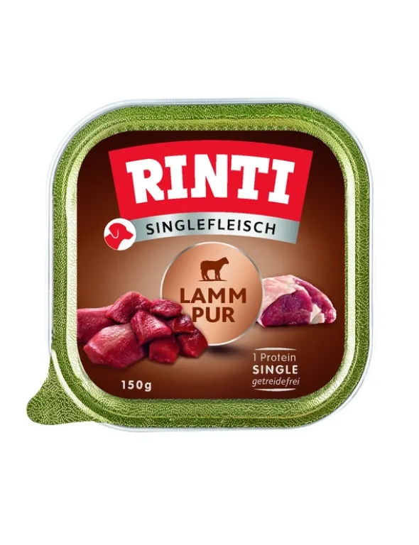 10 x RINTI Singlefleisch Lamm 150g