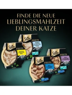 16 x Sheba Filets Thunfisch und Huhn 60g