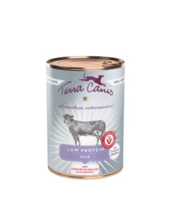 6 x Terra Canis Alimentum Veterinarium Low Protein Kalb 400g